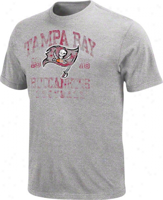 Tampa Bay Buccaneers Gray Hall Of Famer Gamer Ii T-shirt