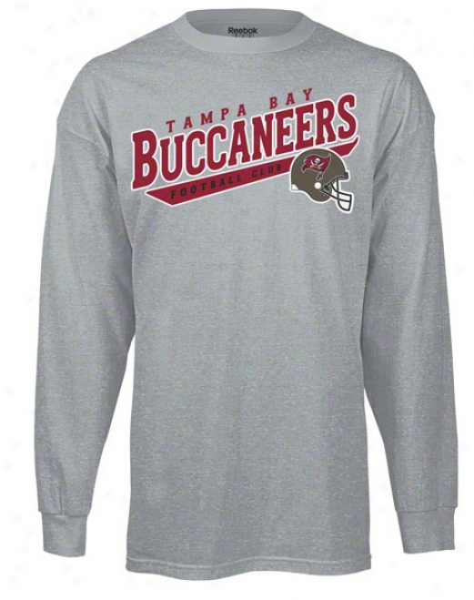 Tampa Bay Buccaneers Grey The Divine summons Is Tails Long Sleeve T-sirt