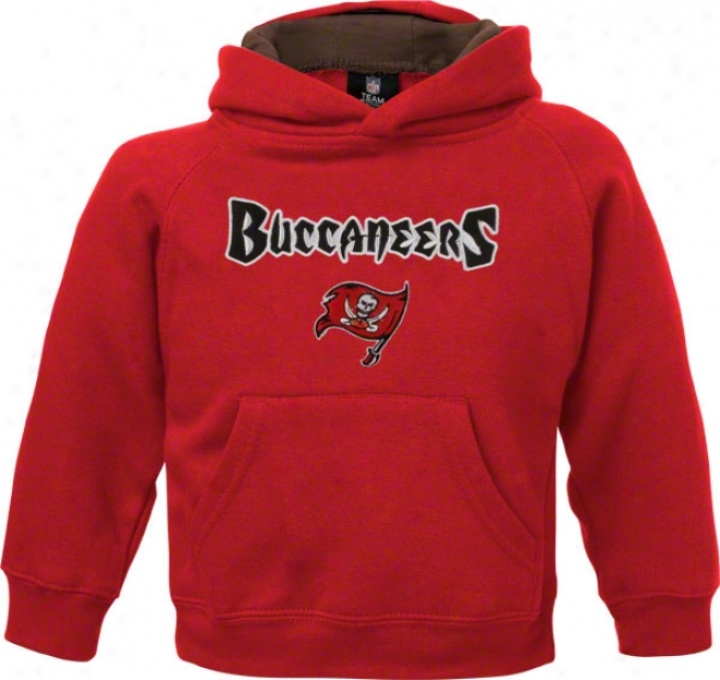 Tampa Bay Buccaneers Kids (4-7) Sportsman Fleece Hooded Sweafshirt