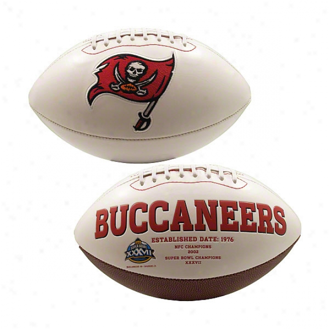 Tampa Bay Buccaneers Signature Series Full Size Football