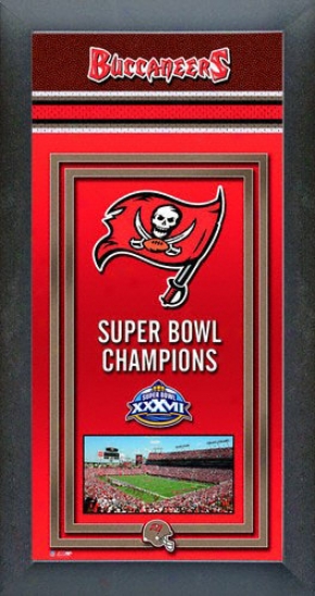 Tampa Bay Buccaneers Super Bowl Framed Team Championship Sereis