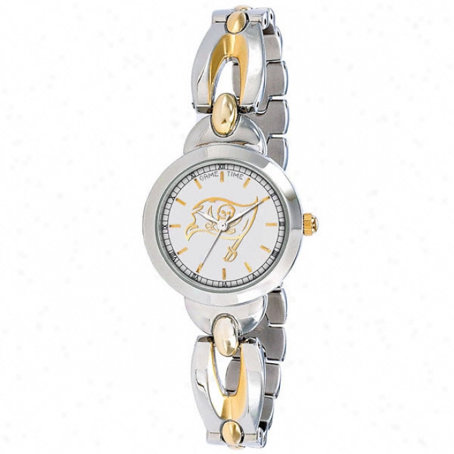 Tampa Bay Buccaneers Tem Watch - Elegance Series - Two Tone