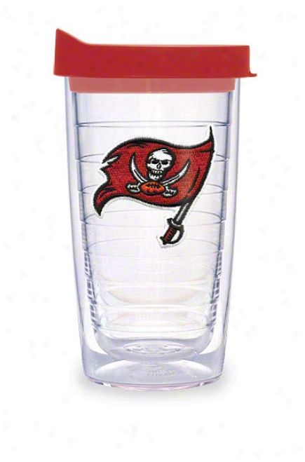 Tampa Bight Buccaneers Tervis Tumbler 16 Oz Cup W/ Lid