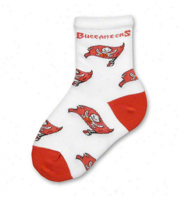 Tampa Bay Buccaneers Toddler Red Nfl Socks