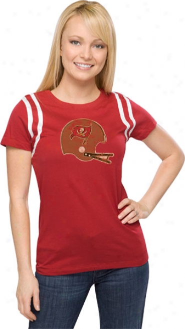 Tampa Bay Buccaneers Women's Vintage Hslmet Jersey Tee