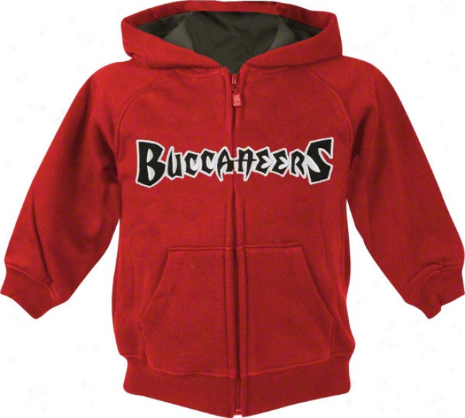 Tampa Bight Buccaneers Youth Sportsman Full-zip Fleece Hooded Sweatshirt