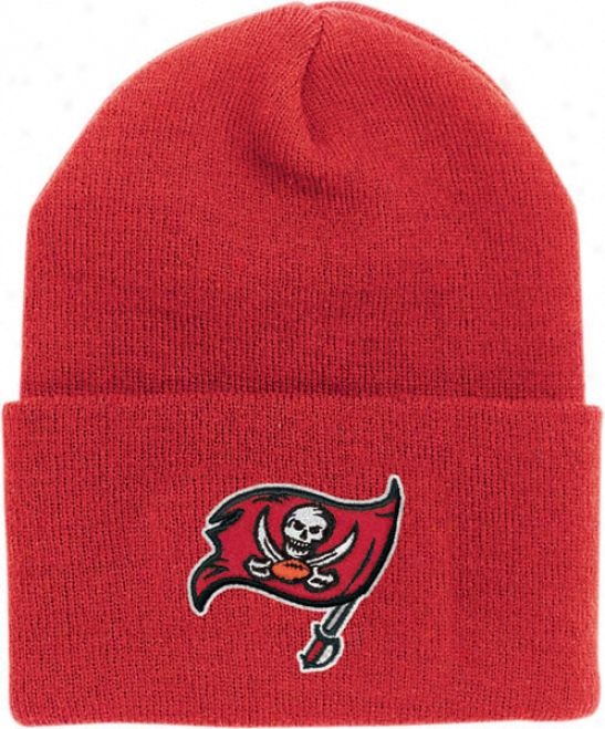 Tampa Bay Buccaneers Youth/kids Cuffed Knit Hat