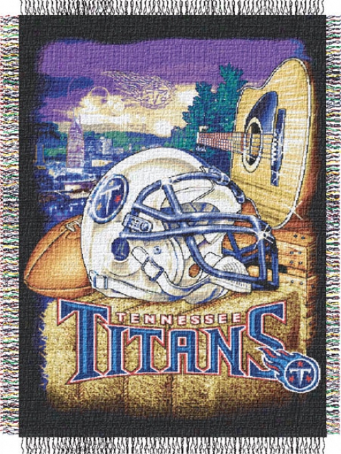 Tennessee Titans 48x60 Home Field Advantage Tapestry Throw