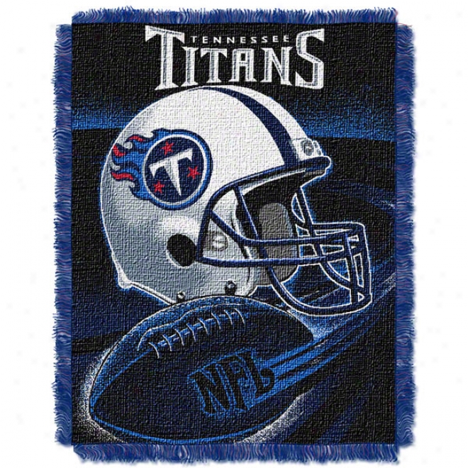 Tennessee Titans 48x60 Series Woven Jacquard Throw