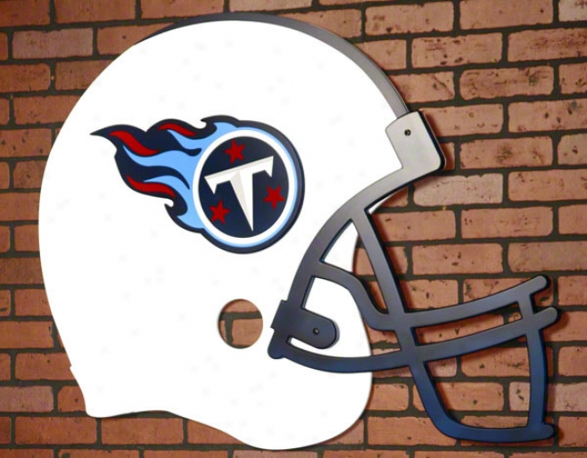 Tennessee Titans Giant Football Helmet Art