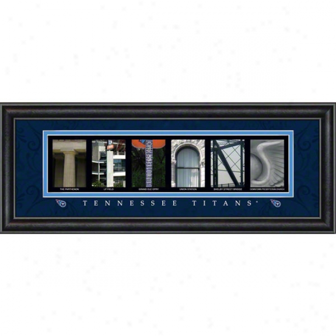 Tennessee Titans Letter Creation of beauty