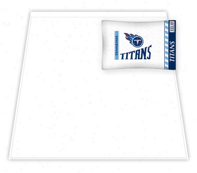 Tennessew Titans Micro Fiber Doubled Sheet Set