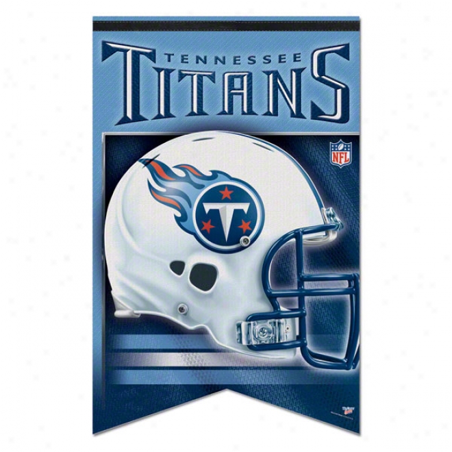 Tennessee Titans Premium 17x26 Banner