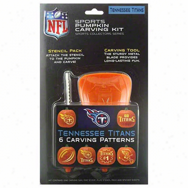 Tennessee Titans Pumpkin Carving Kir