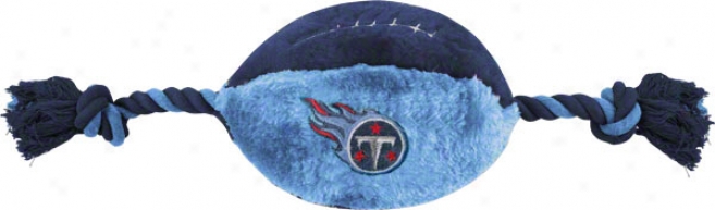 Temnessee Titans Rope Plush Dog Toy