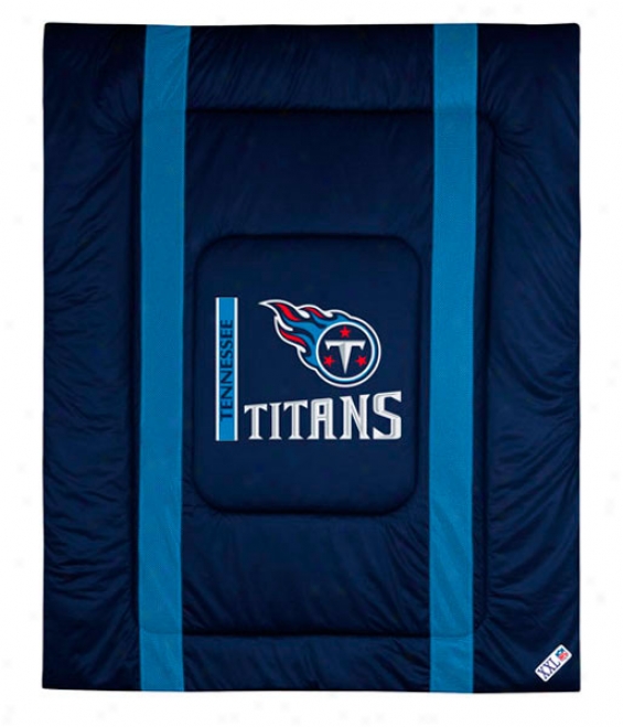 Tennesseee Titans Sideline Twin Comforter