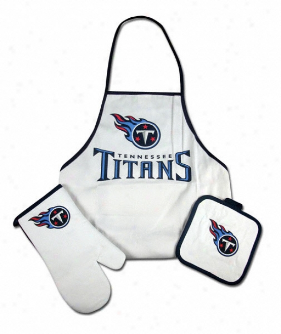 Tennessee Titans Tailgate & Kitchen Grill Combo Set