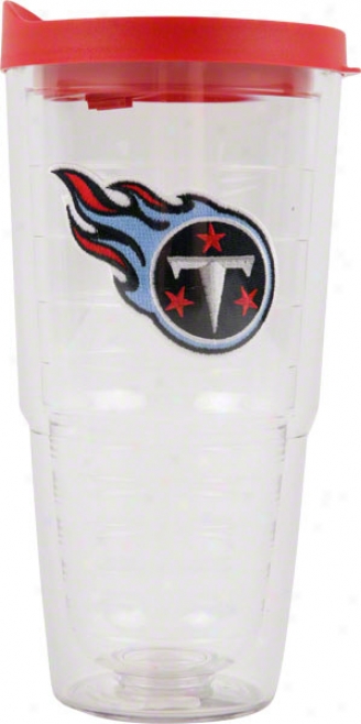 Tennessee Titans Tervis Tumbler 24 Oz Cup W/ Lid