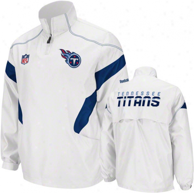 Tennessee Titans White 2011 Sideline Momentum Hot Jacket