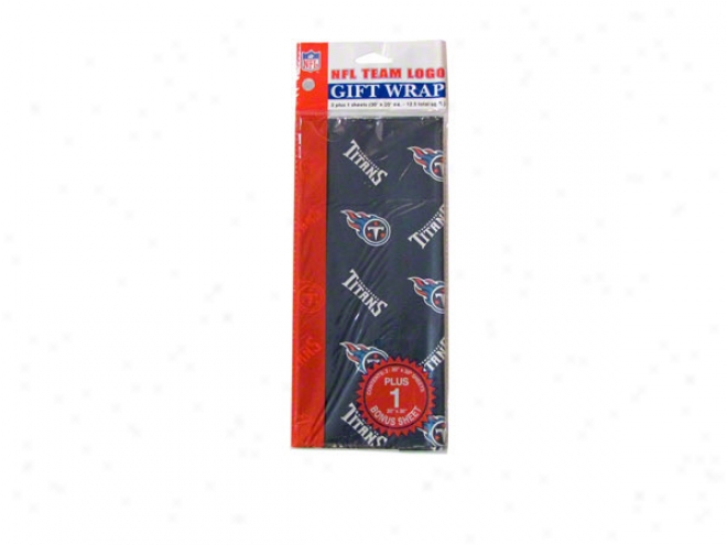 Tennesssee Titans Wrapping Paper