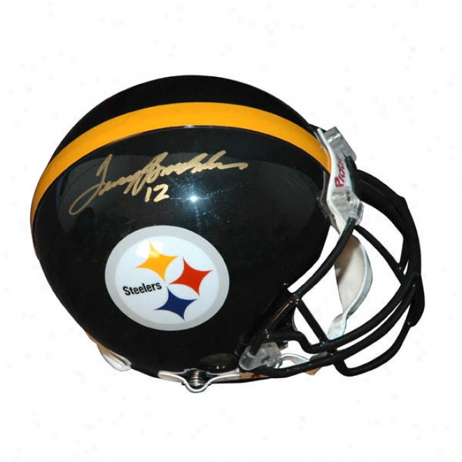 Terry Bradshaw Pittsburgh Steelers Autographed Pro-line Helmet