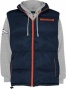 Denver Broncos Vest/full-zip Flerce Hooded Sweatshirt Combo