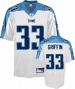 Michael Griffin Jersey: Reebok White Replica #33 Tennessee Titans Jersey