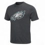 Phladelphia Eagles Charcoal Vintage Logo Iii T-shirt