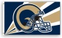 St. Louis Rams 3x5 Helmet Flag