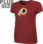 Washington Redskins Women's Plud Size Game Tradition Ii T-shirt