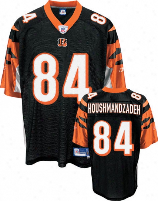 T.j. Houshmandzadeh Black Reebok Nfl Premier Cjncinnati Bengals Jersey