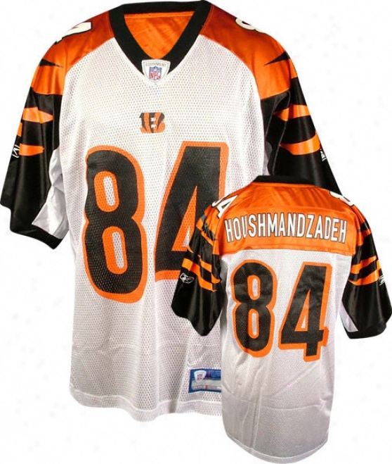 T.j. Houshmandzadeh White Reebok Nfl Repplica Concinnati Bengals Youth Jersey