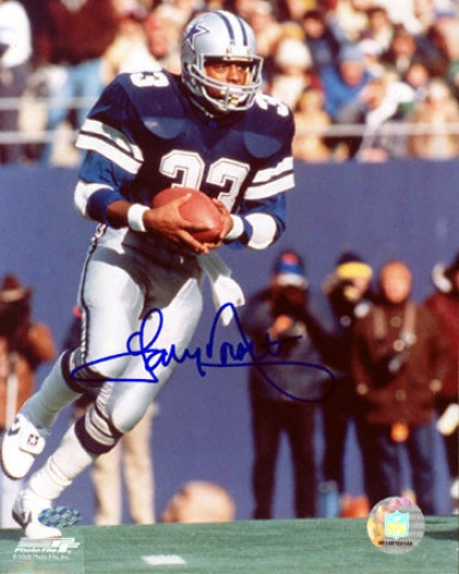 Tony Dorseft Dallas Cowboys Autographed 8x10 Photograph