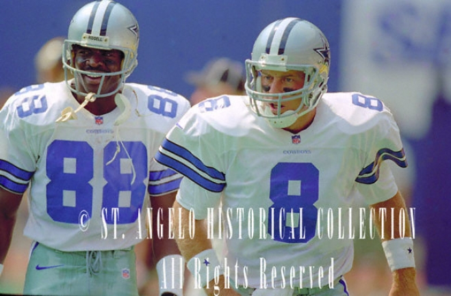 Troy Aikman And Michael Irvin Dallas Cowboys - Ready To Roll - 16x20 Porttait