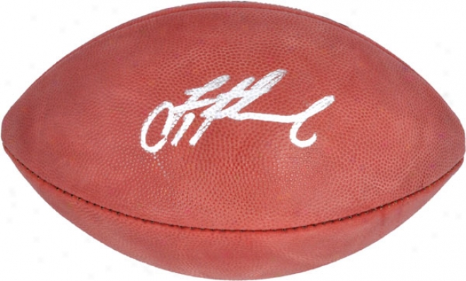 Troy Aikman Autographed Football  Details: Dallas Cowboys, Pr0 Football