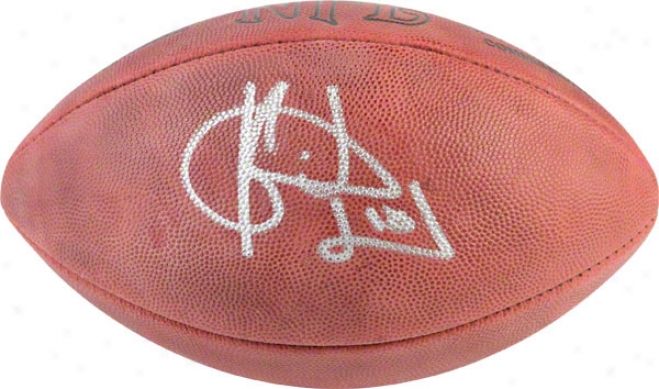 Vince Young Autographed Football  Particulars: Football