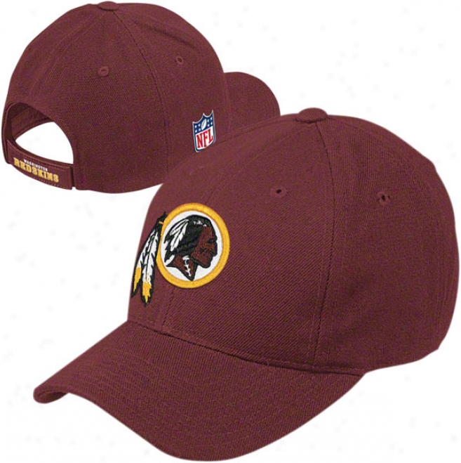 Washington Redskins 2011 Burgundy Bl Adjustable Hat