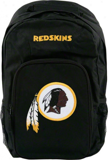 Washington Redskins Black Youth Southpaw Backpack