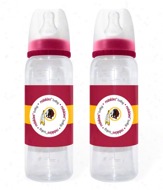 Washingtpn Redskins Bottle 2-pack