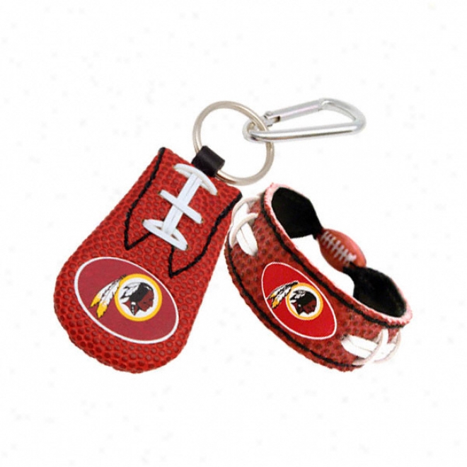 Washington Redskins Bracelet & Keychain Set