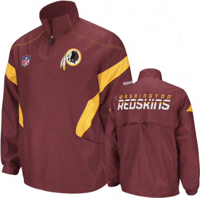 Washington Redskins Burgundy 2011 Sideline Momentum Hot Jacket