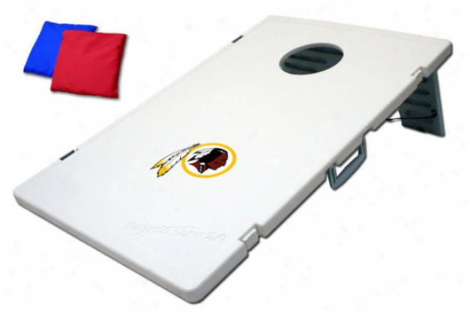 Washington Redskins Cornhole Toss: Bean Bag Game 2.0