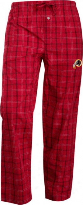 Washington Redskins Division Plaid Woven Pants
