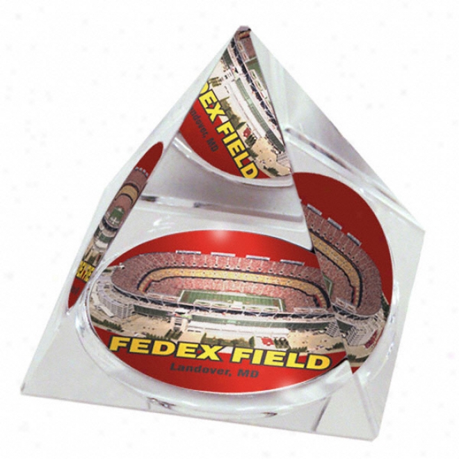 Washington Redskins Fedex Field Crystal Pyramid