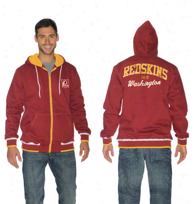 Washington Redskins First Pick Full-zip Hoodes Sweatahirt