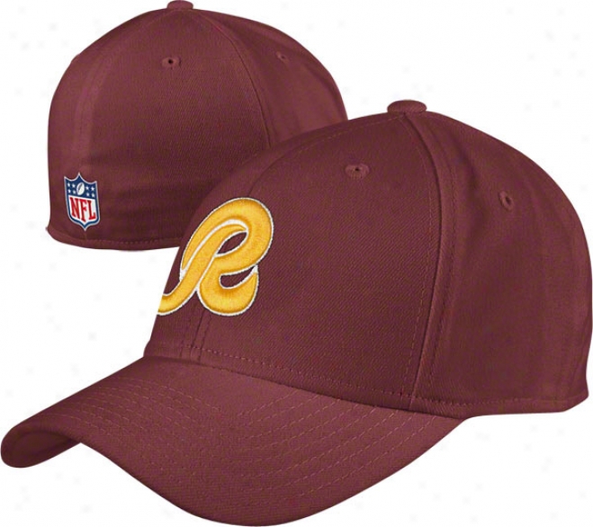 Washington Redskjns Flex Hat: 2011 Sideline Structured Flex Hat