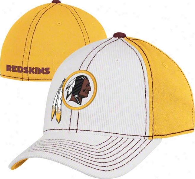 Washington Redskins Flex Hat: Corduroy Structured Flex Hat