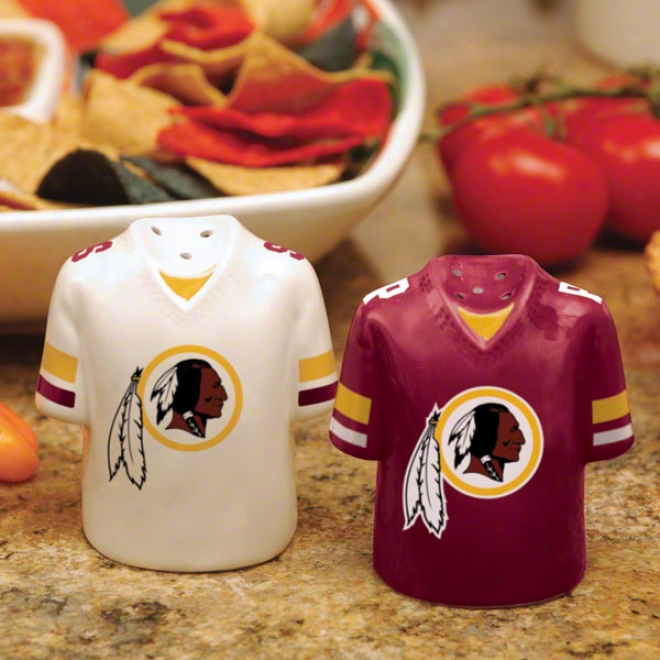 Washington Redskins Gameday Salt And Pepper Shakers