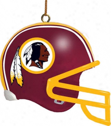 Washington Redskinss Helmet Ornament 3 Pack