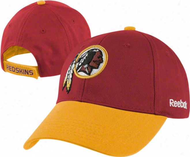 Washington Redskins Kid's 4-7 Colorblock Adjustaboe Hat